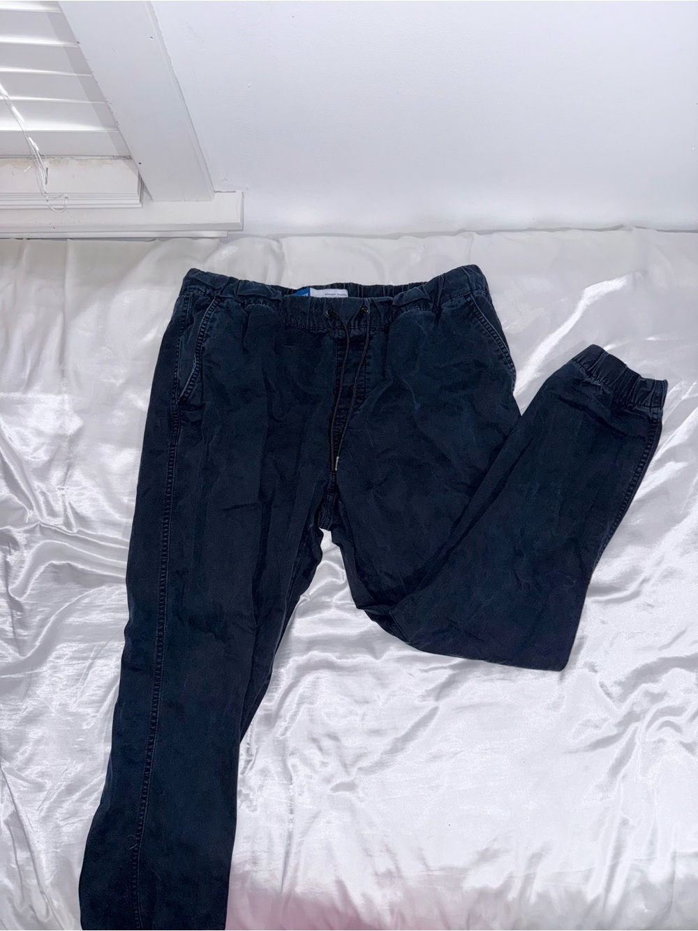 Old Navy Men's Modern Jogger Pants Built-In Flex Size L Black